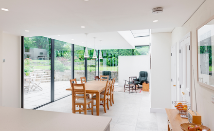 Glass Rear Extension in Tavistock